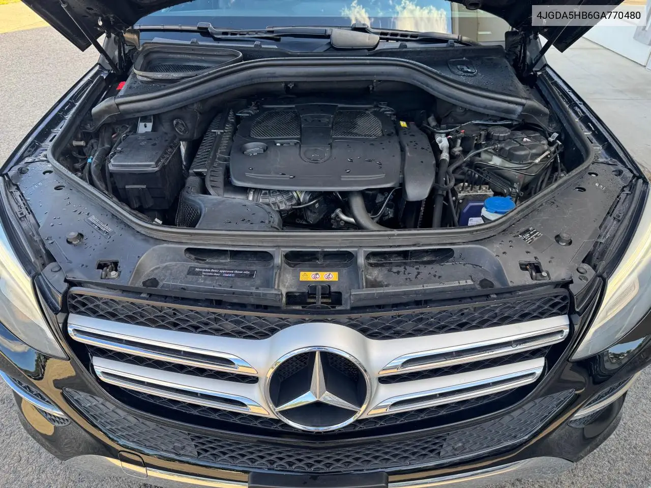 2016 Mercedes-Benz Gle 350 4Matic VIN: 4JGDA5HB6GA770480 Lot: 66406605