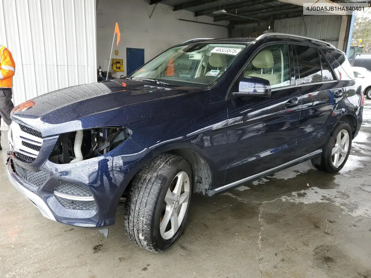 2017 Mercedes-Benz Gle 350 VIN: 4JGDA5JB1HA840401 Lot: 46323575