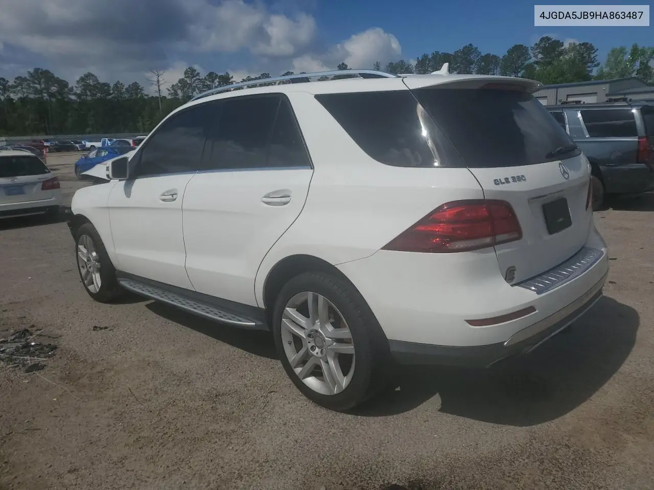 2017 Mercedes-Benz Gle 350 VIN: 4JGDA5JB9HA863487 Lot: 52712605