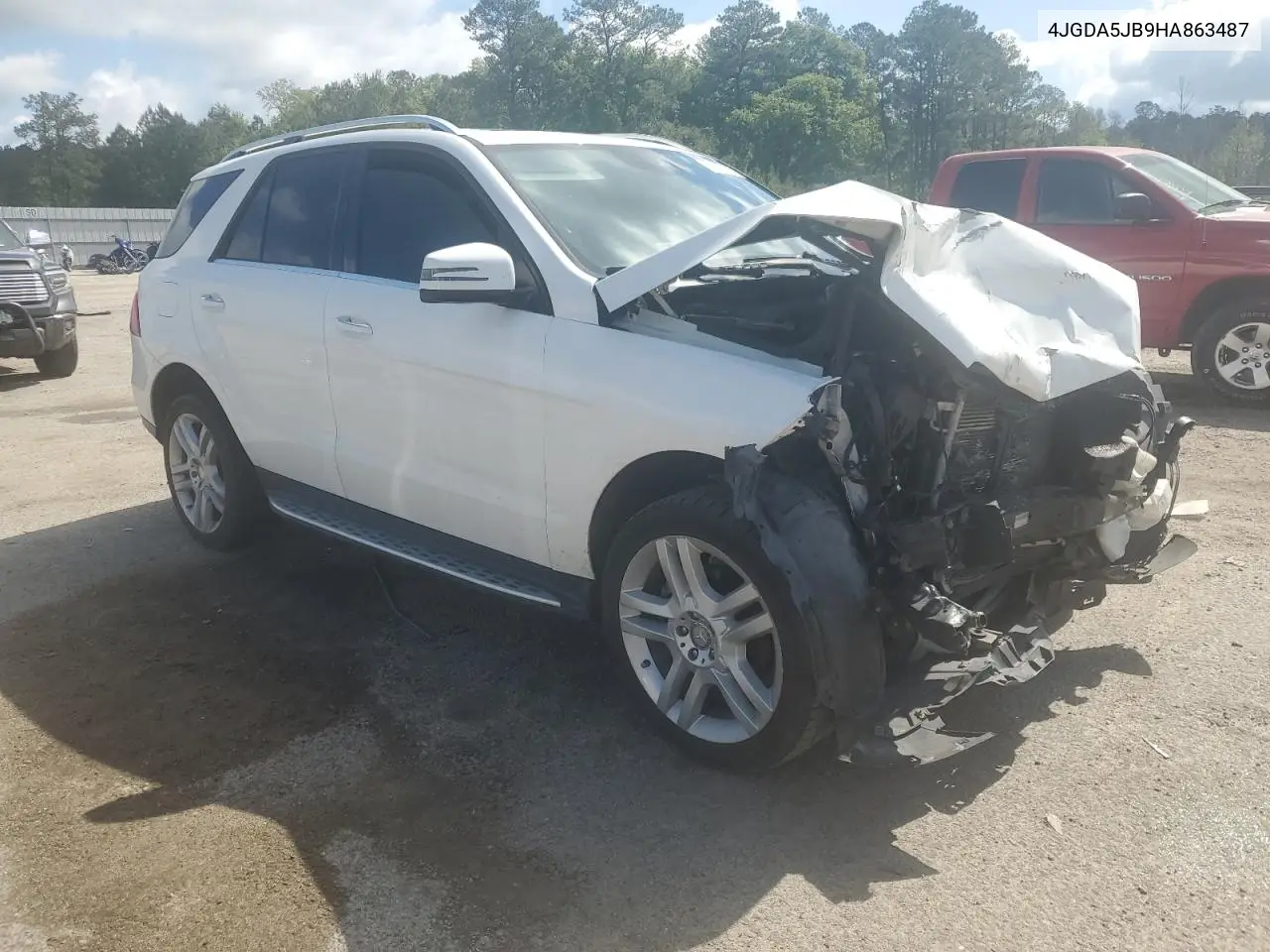 2017 Mercedes-Benz Gle 350 VIN: 4JGDA5JB9HA863487 Lot: 52712605