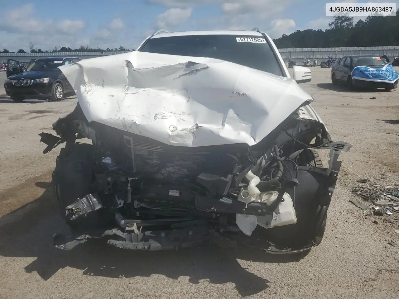 2017 Mercedes-Benz Gle 350 VIN: 4JGDA5JB9HA863487 Lot: 52712605