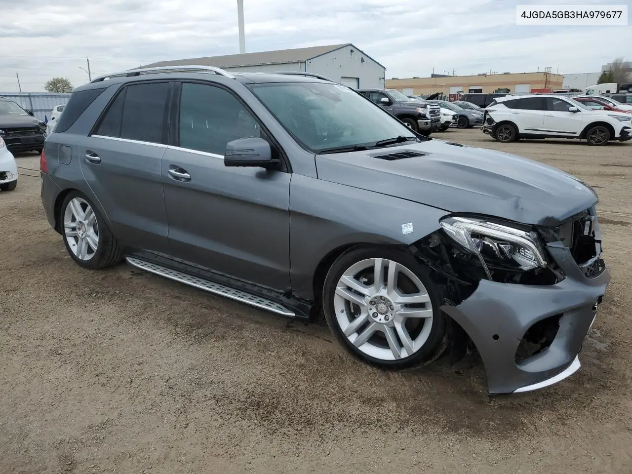 2017 Mercedes-Benz Gle 400 4Matic VIN: 4JGDA5GB3HA979677 Lot: 52770665
