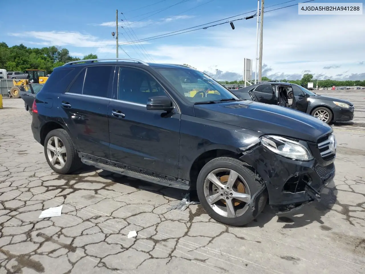 2017 Mercedes-Benz Gle 350 4Matic VIN: 4JGDA5HB2HA941288 Lot: 55586115