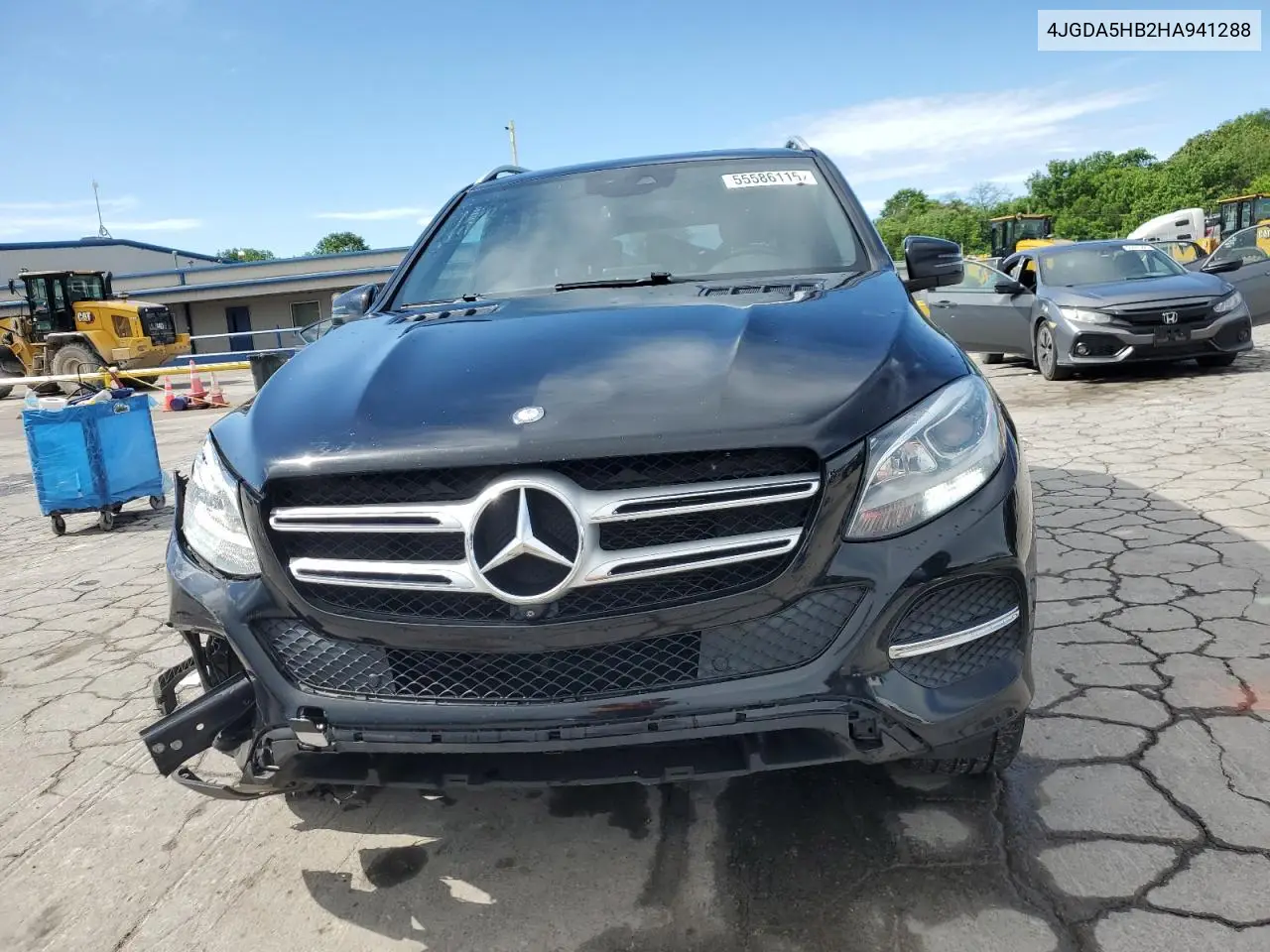 2017 Mercedes-Benz Gle 350 4Matic VIN: 4JGDA5HB2HA941288 Lot: 55586115