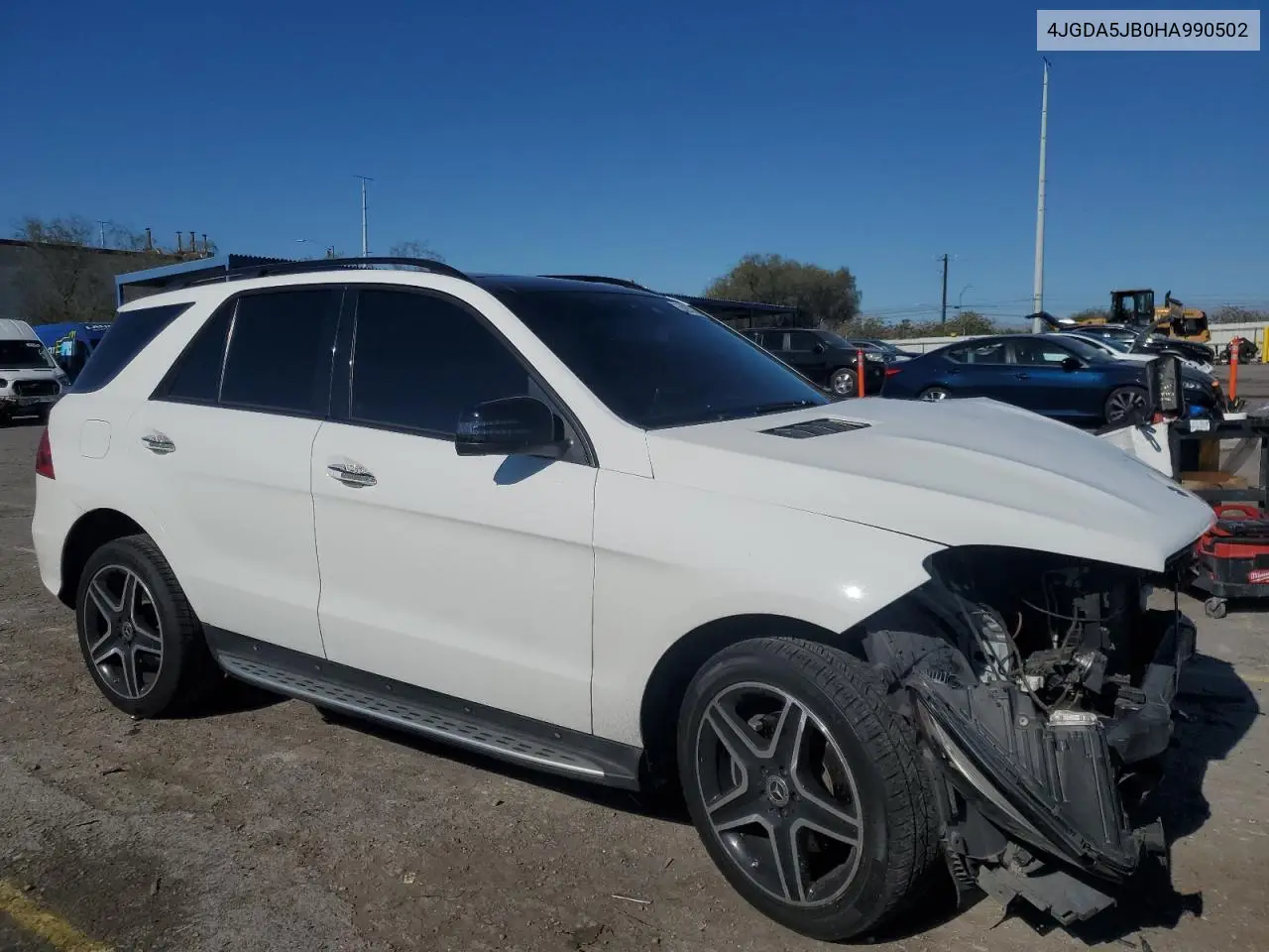 2017 Mercedes-Benz Gle 350 VIN: 4JGDA5JB0HA990502 Lot: 56250315