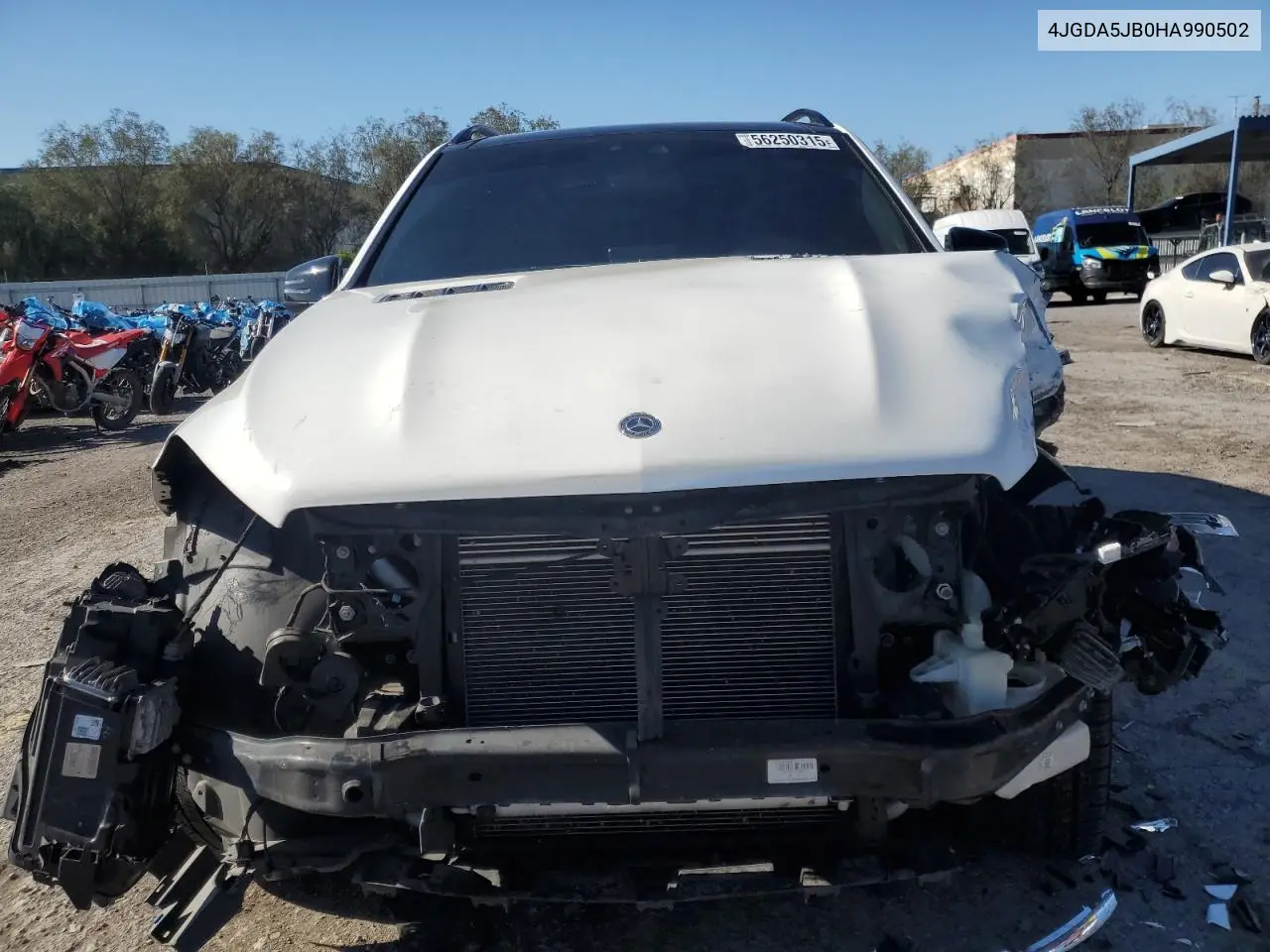2017 Mercedes-Benz Gle 350 VIN: 4JGDA5JB0HA990502 Lot: 56250315