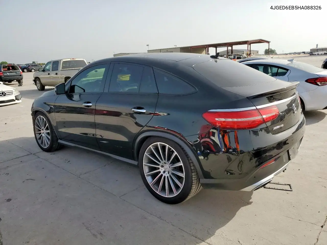 2017 Mercedes-Benz Gle Coupe 43 Amg VIN: 4JGED6EB5HA088326 Lot: 56590675