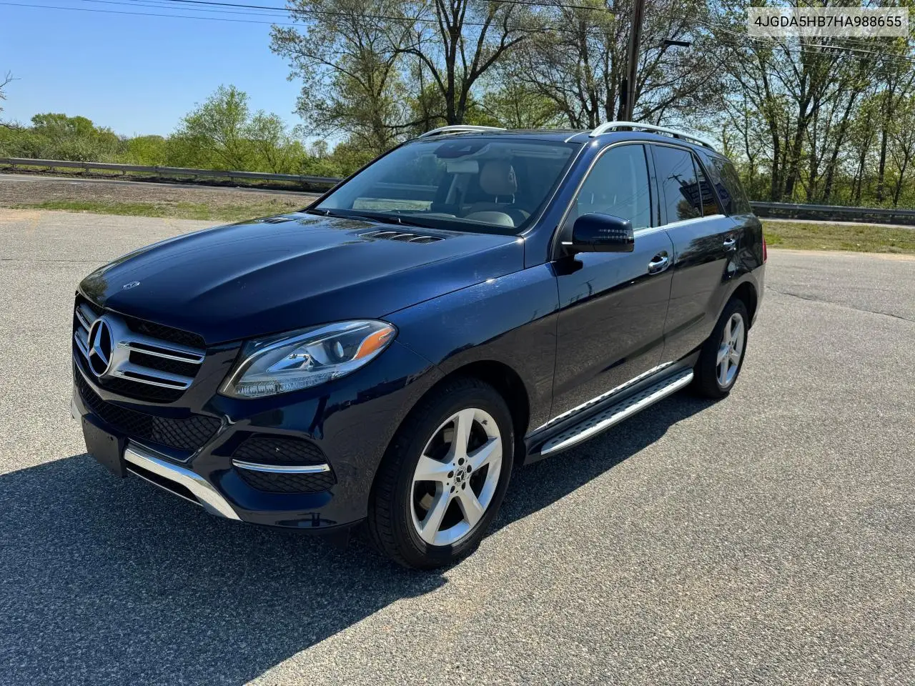 2017 Mercedes-Benz Gle 350 4Matic VIN: 4JGDA5HB7HA988655 Lot: 56849475