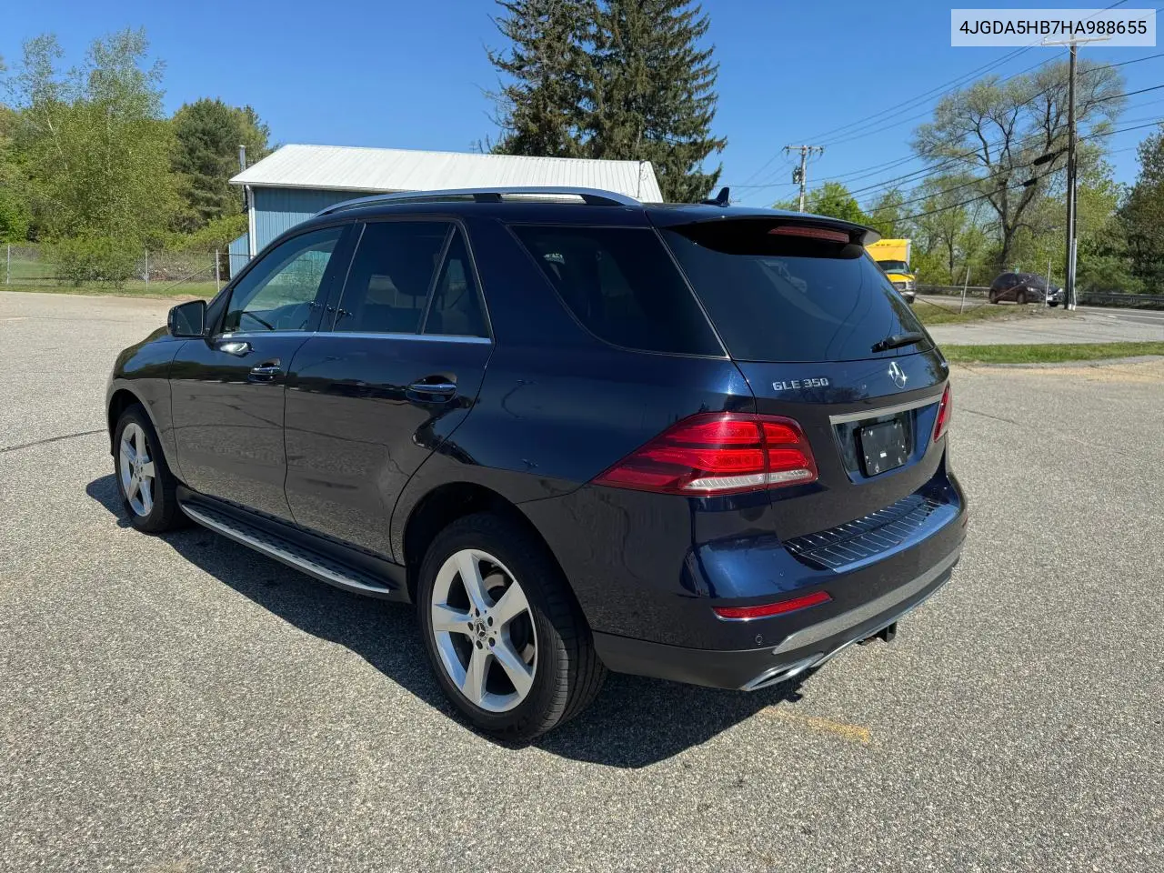2017 Mercedes-Benz Gle 350 4Matic VIN: 4JGDA5HB7HA988655 Lot: 56849475