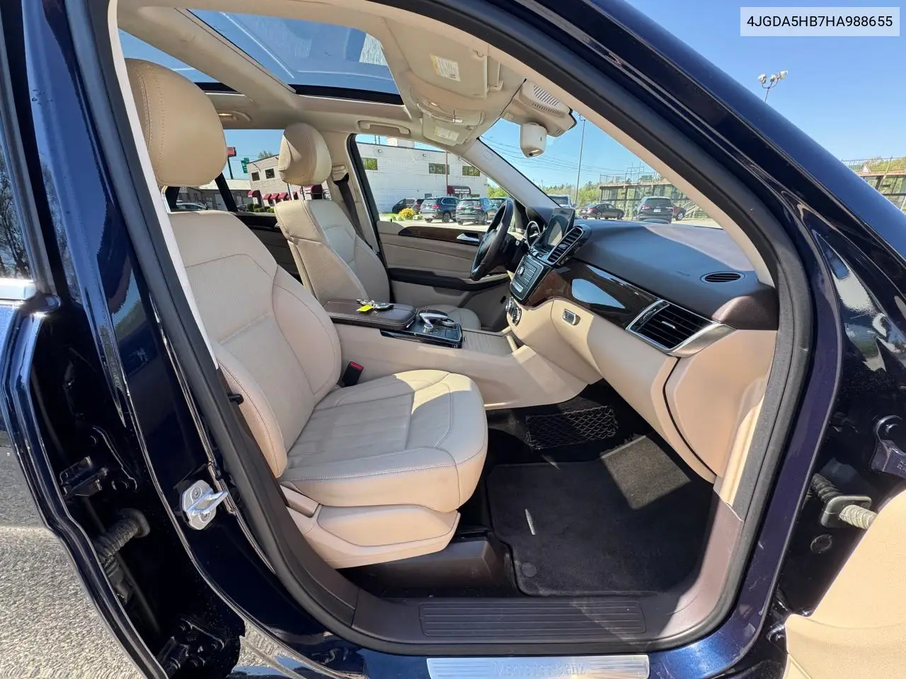 2017 Mercedes-Benz Gle 350 4Matic VIN: 4JGDA5HB7HA988655 Lot: 56849475