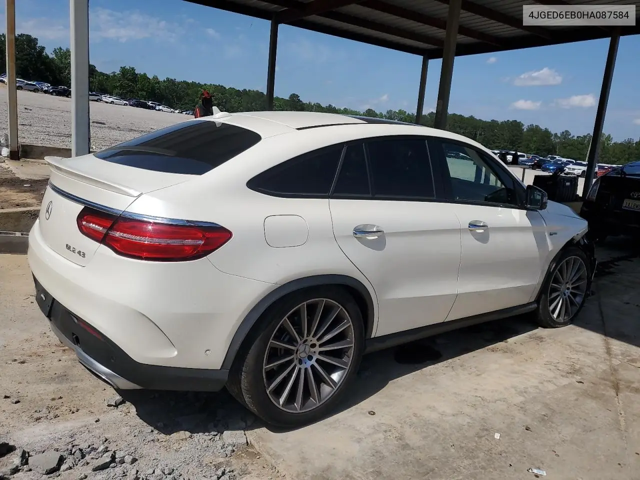 2017 Mercedes-Benz Gle Coupe 43 Amg VIN: 4JGED6EB0HA087584 Lot: 56865165