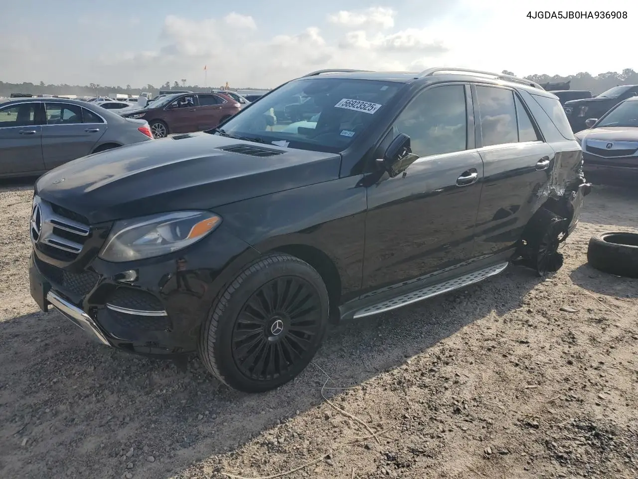 2017 Mercedes-Benz Gle 350 VIN: 4JGDA5JB0HA936908 Lot: 56923525