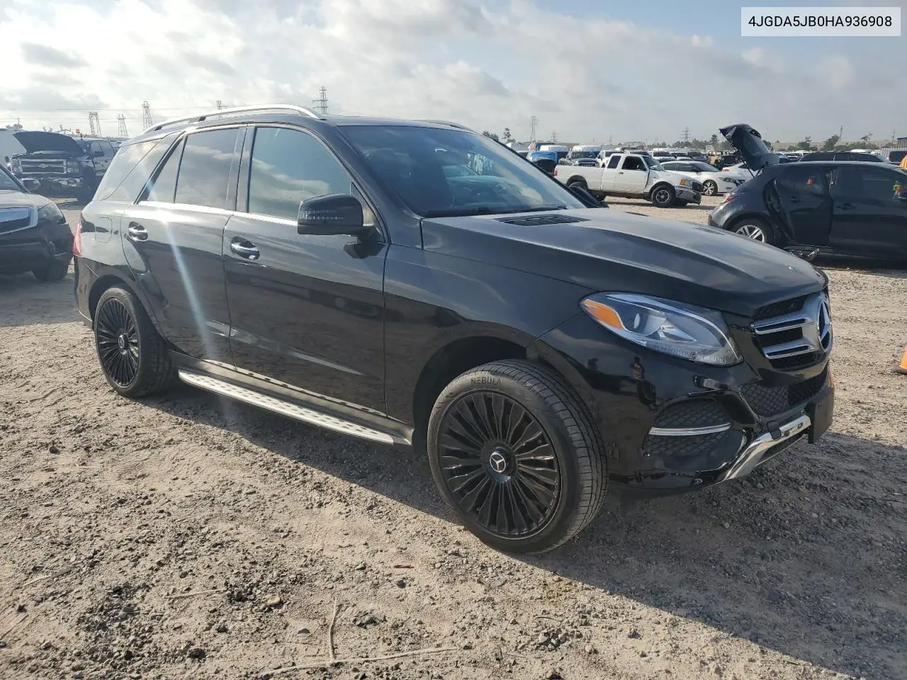 2017 Mercedes-Benz Gle 350 VIN: 4JGDA5JB0HA936908 Lot: 56923525
