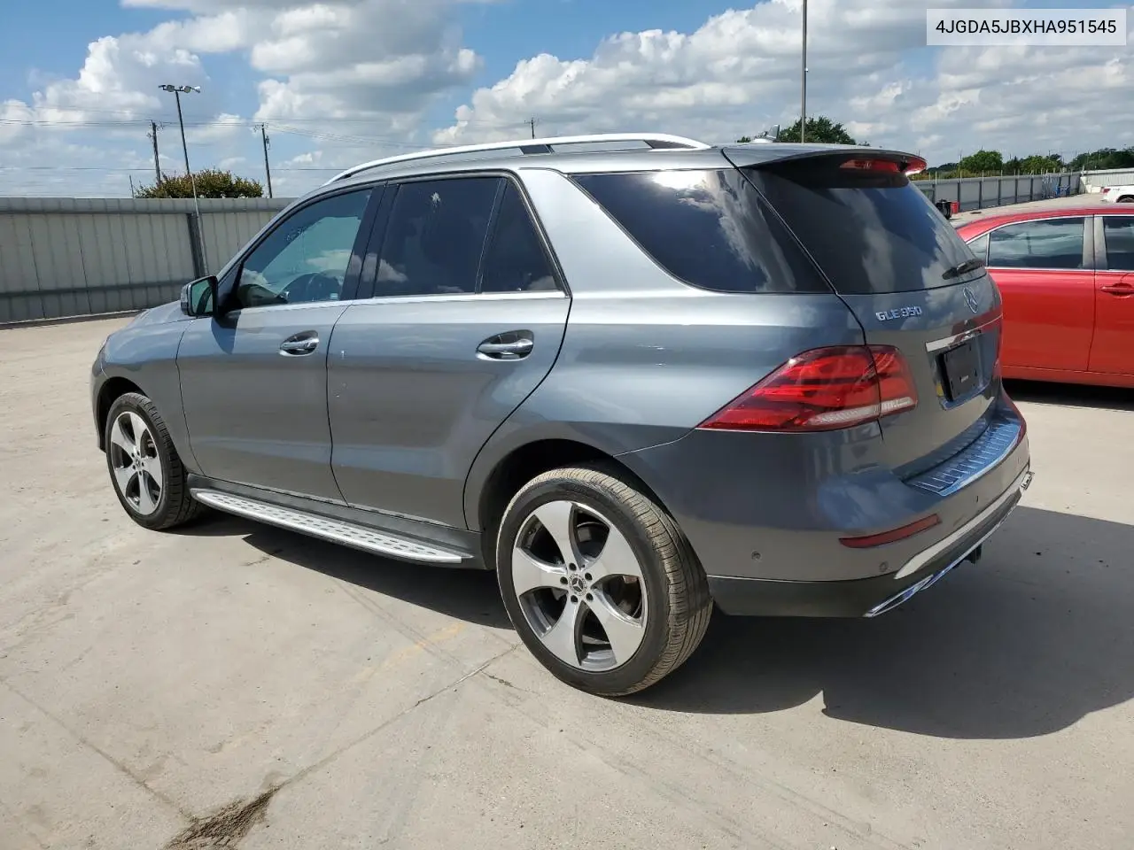 2017 Mercedes-Benz Gle 350 VIN: 4JGDA5JBXHA951545 Lot: 57804155