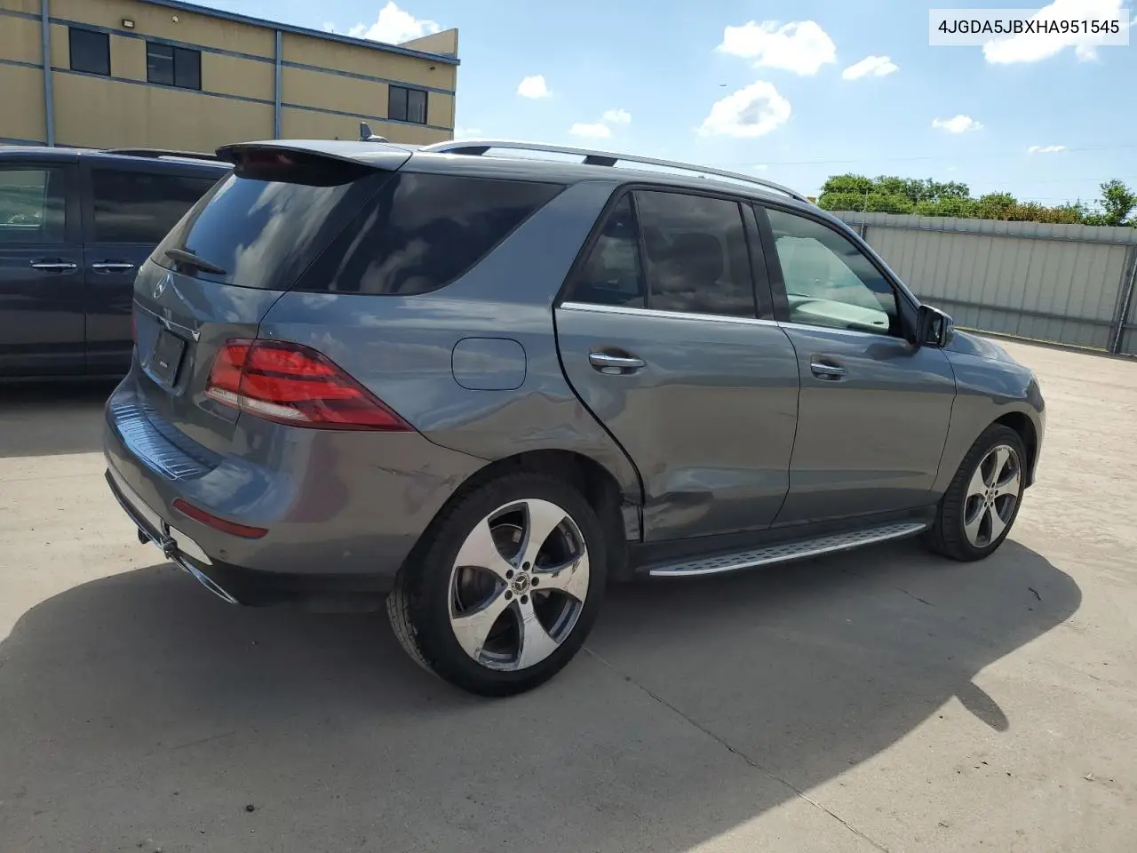 2017 Mercedes-Benz Gle 350 VIN: 4JGDA5JBXHA951545 Lot: 57804155