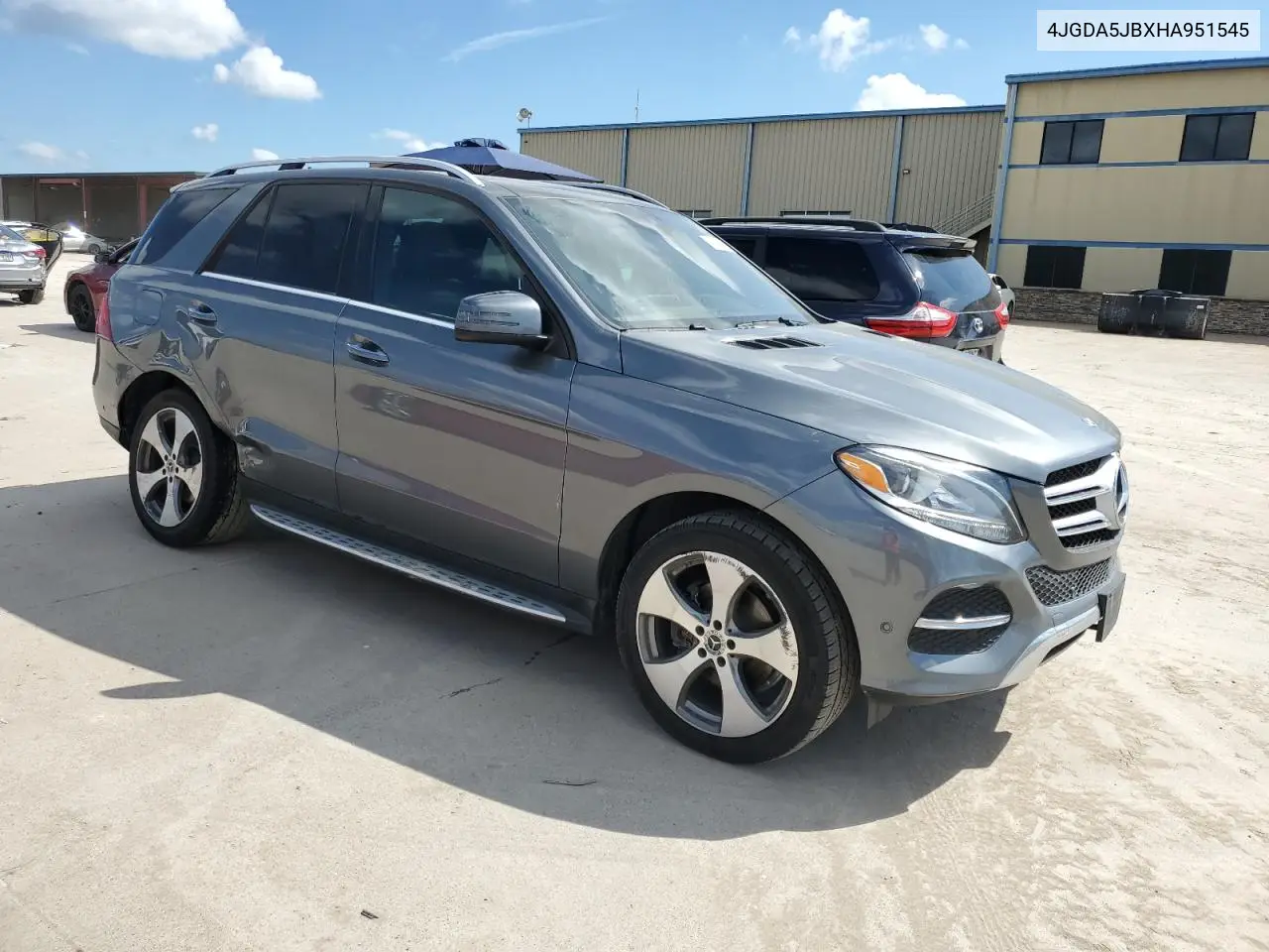 2017 Mercedes-Benz Gle 350 VIN: 4JGDA5JBXHA951545 Lot: 57804155