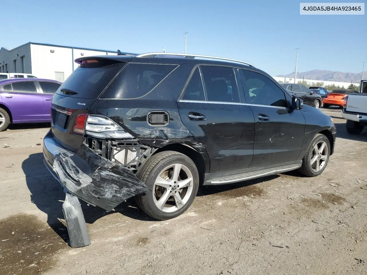 2017 Mercedes-Benz Gle 350 VIN: 4JGDA5JB4HA923465 Lot: 60571665