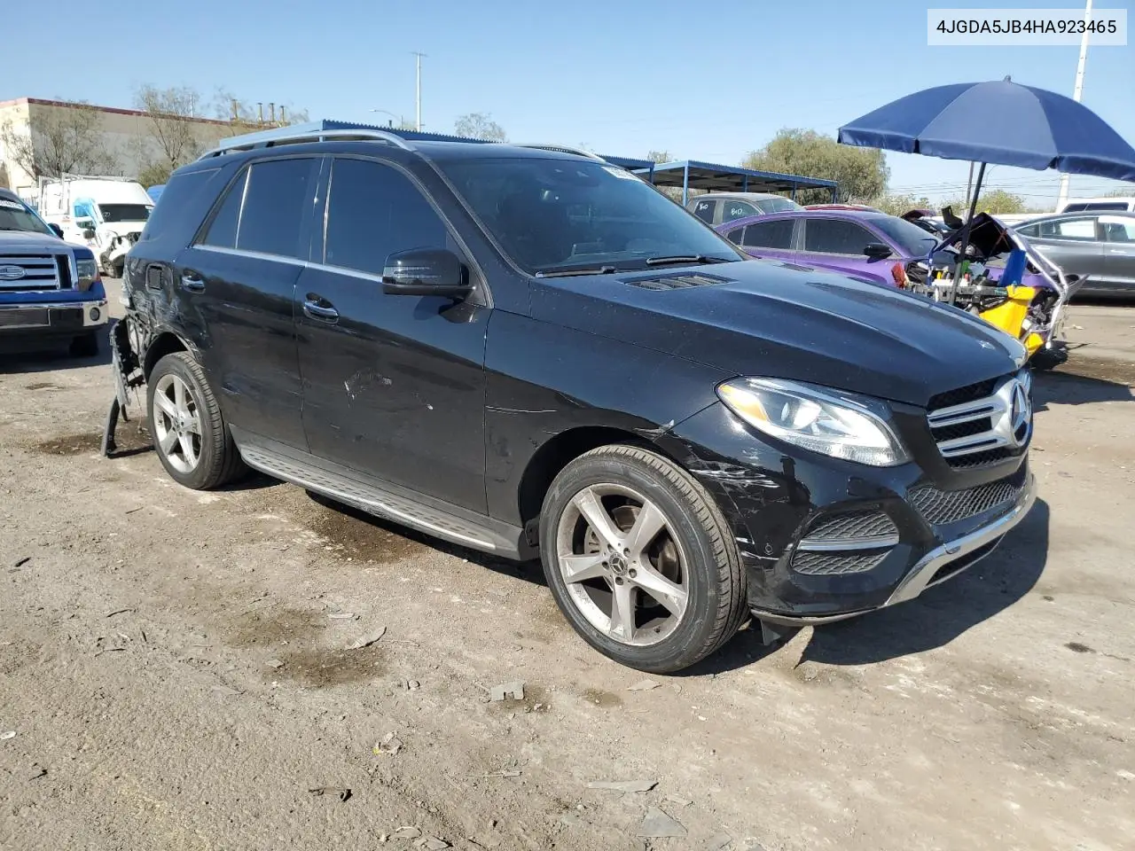 2017 Mercedes-Benz Gle 350 VIN: 4JGDA5JB4HA923465 Lot: 60571665