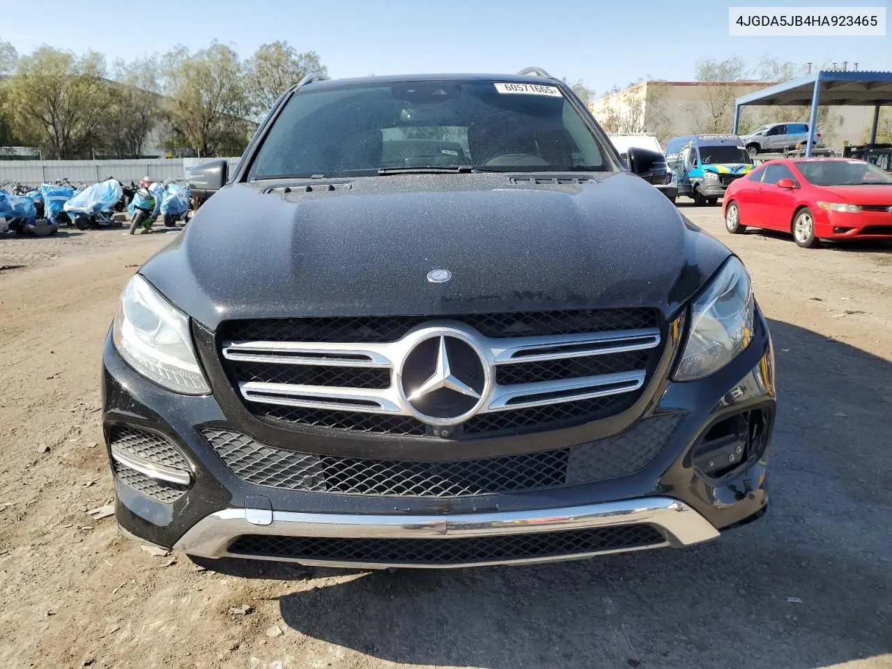2017 Mercedes-Benz Gle 350 VIN: 4JGDA5JB4HA923465 Lot: 60571665
