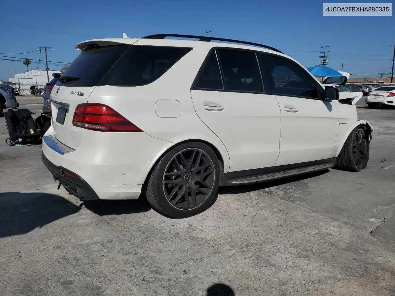 2017 Mercedes-Benz Gle 63 Amg-S 4Matic VIN: 4JGDA7FBXHA880335 Lot: 61418975