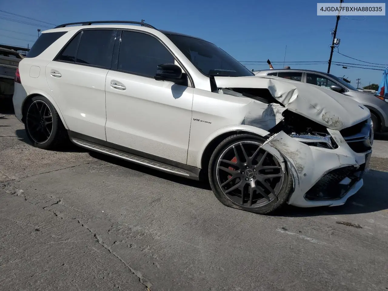 2017 Mercedes-Benz Gle 63 Amg-S 4Matic VIN: 4JGDA7FBXHA880335 Lot: 61418975