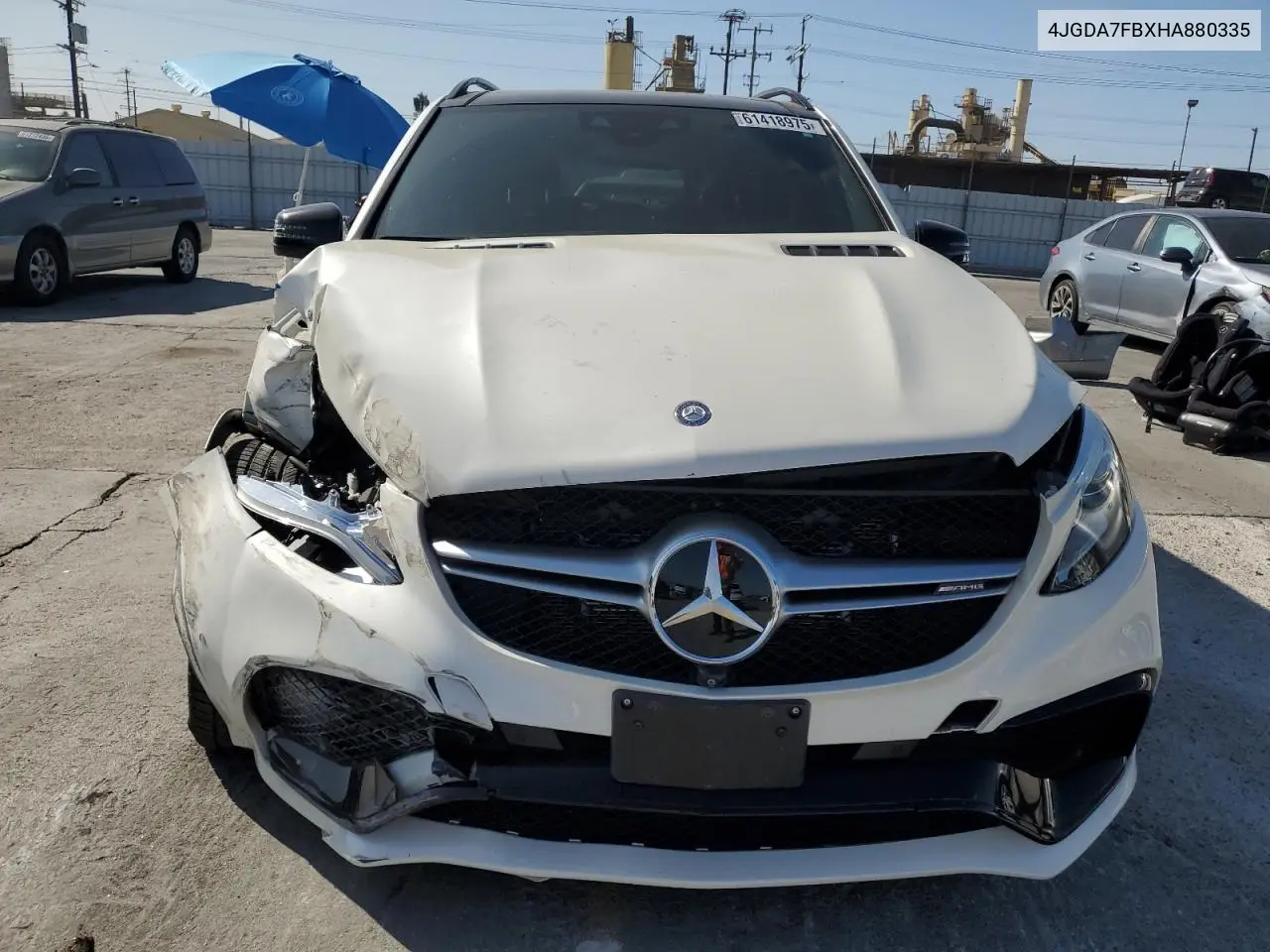2017 Mercedes-Benz Gle 63 Amg-S 4Matic VIN: 4JGDA7FBXHA880335 Lot: 61418975