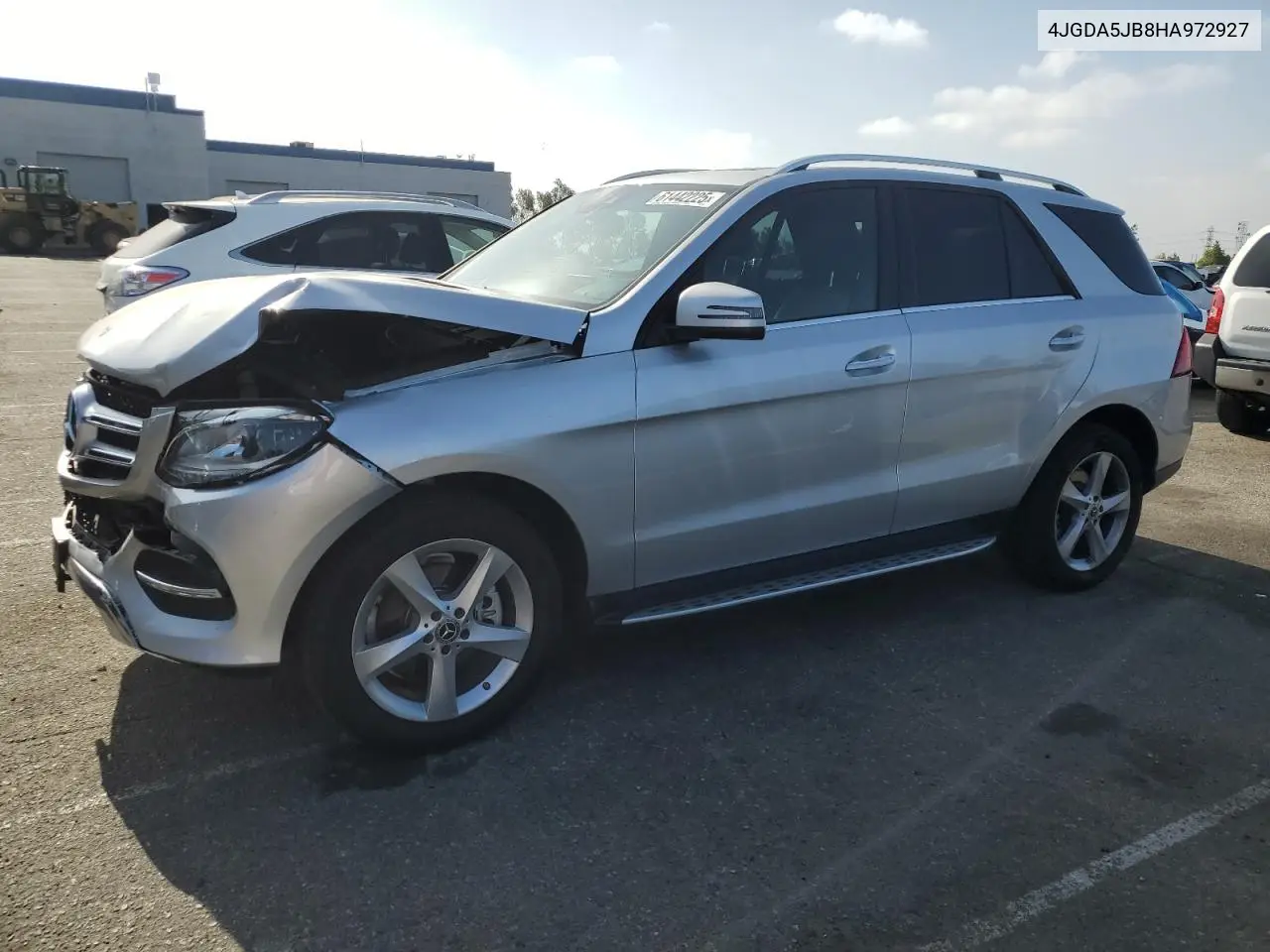 2017 Mercedes-Benz Gle 350 VIN: 4JGDA5JB8HA972927 Lot: 61442225