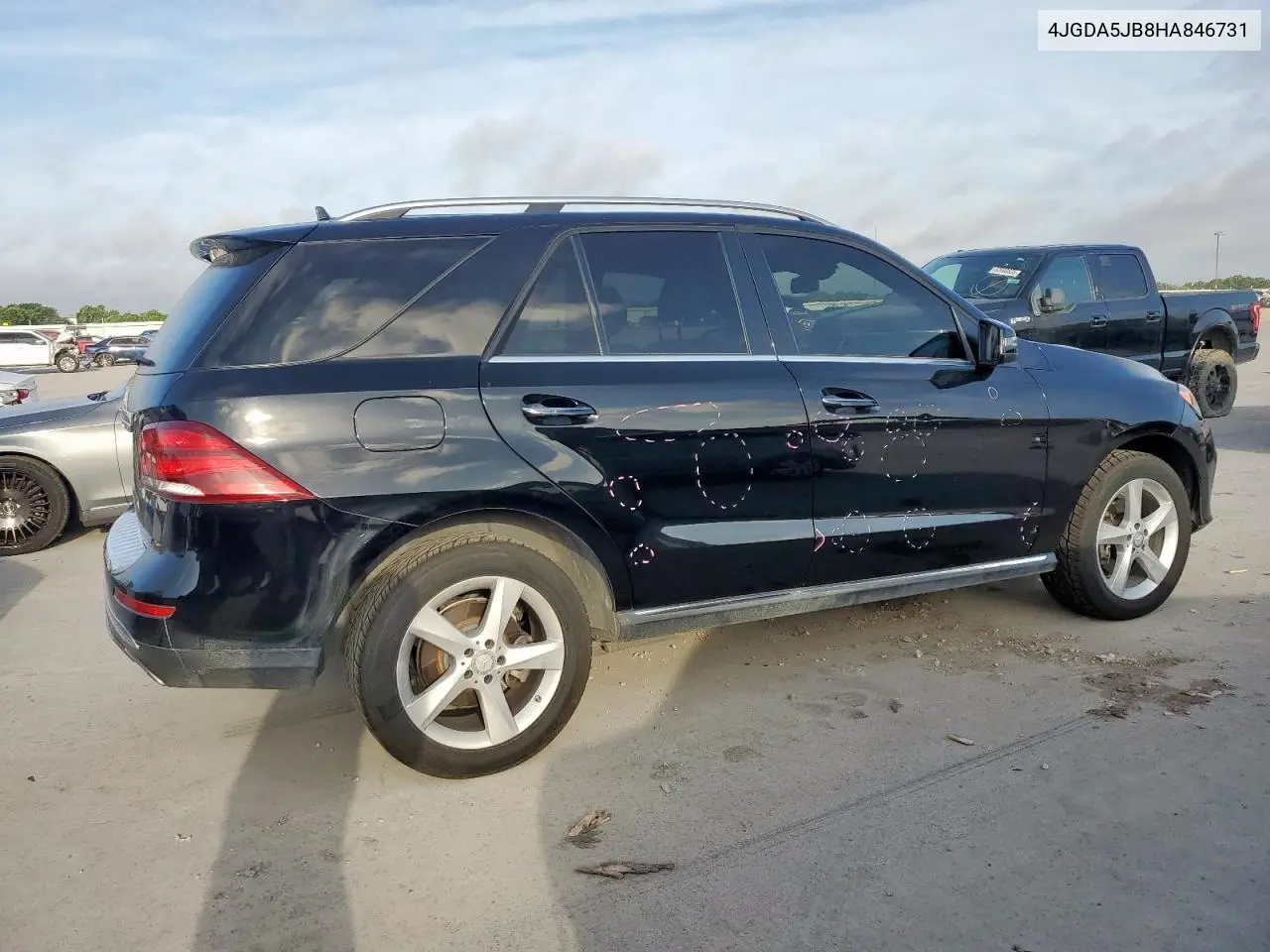 2017 Mercedes-Benz Gle 350 VIN: 4JGDA5JB8HA846731 Lot: 61828585