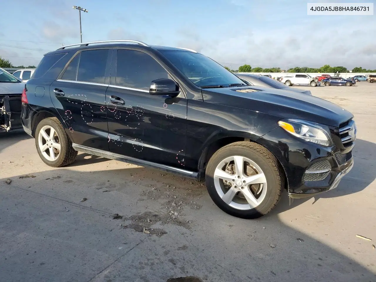 2017 Mercedes-Benz Gle 350 VIN: 4JGDA5JB8HA846731 Lot: 61828585