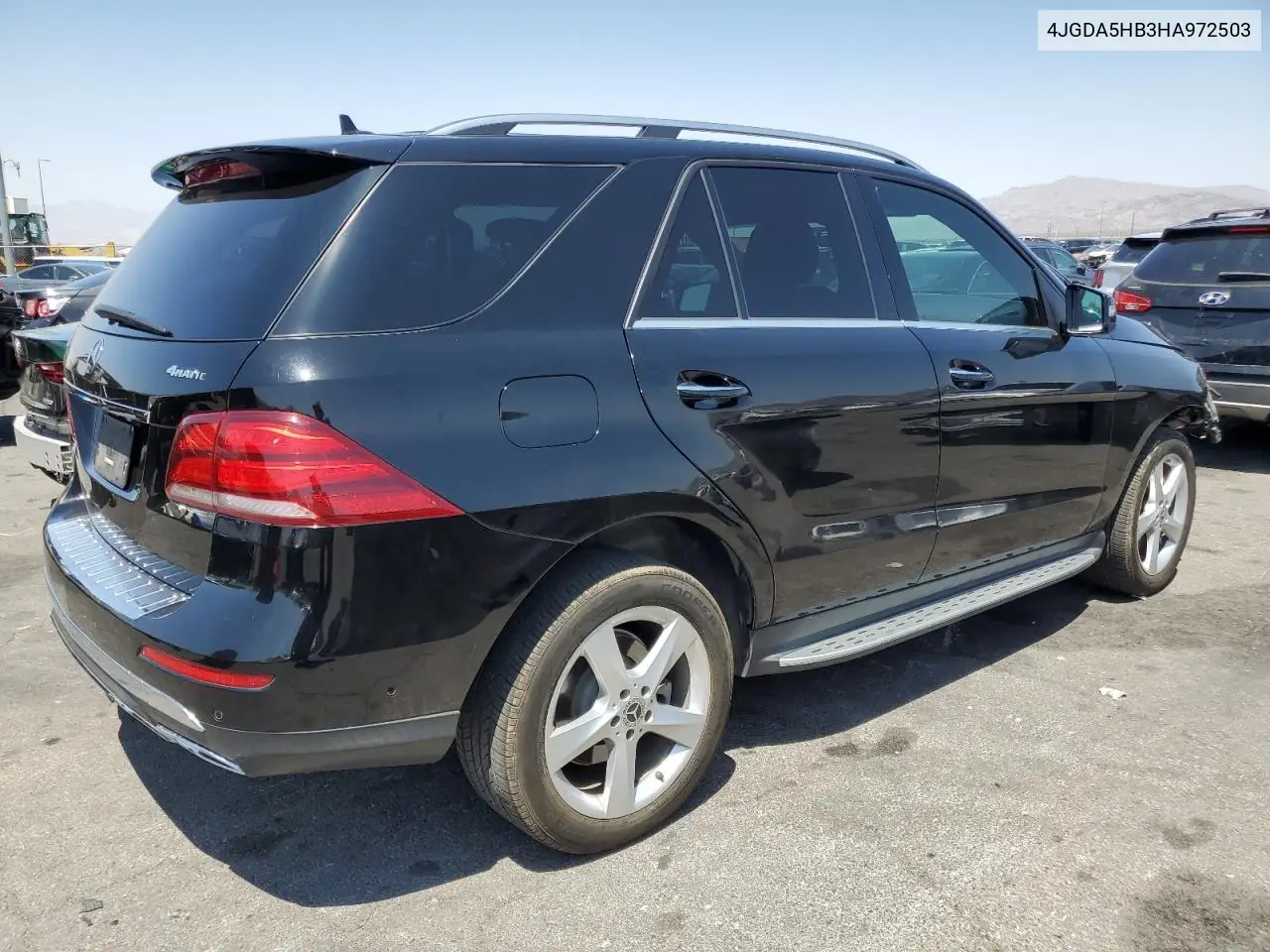 2017 Mercedes-Benz Gle 350 4Matic VIN: 4JGDA5HB3HA972503 Lot: 61898535