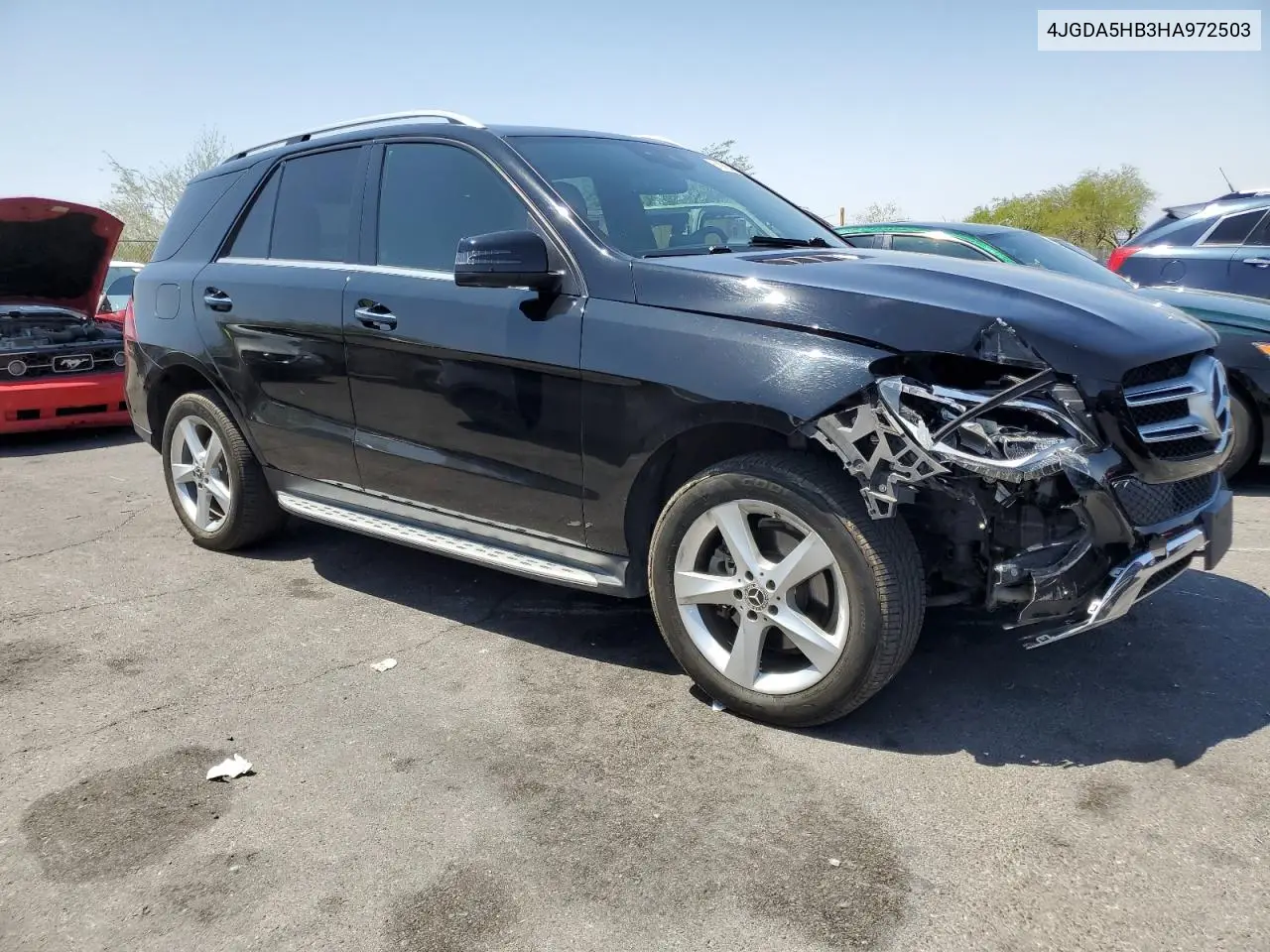 2017 Mercedes-Benz Gle 350 4Matic VIN: 4JGDA5HB3HA972503 Lot: 61898535