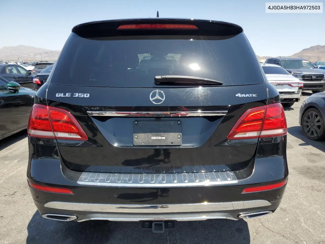 2017 Mercedes-Benz Gle 350 4Matic VIN: 4JGDA5HB3HA972503 Lot: 61898535