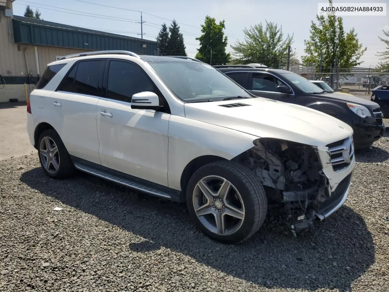 2017 Mercedes-Benz Gle 400 4Matic VIN: 4JGDA5GB2HA884933 Lot: 62016645