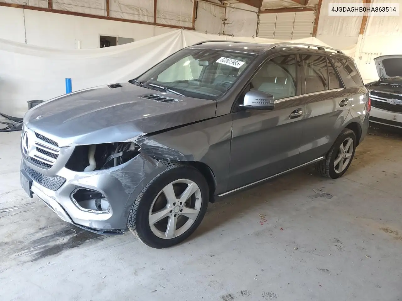 2017 Mercedes-Benz Gle 350 4Matic VIN: 4JGDA5HB0HA863514 Lot: 62062965