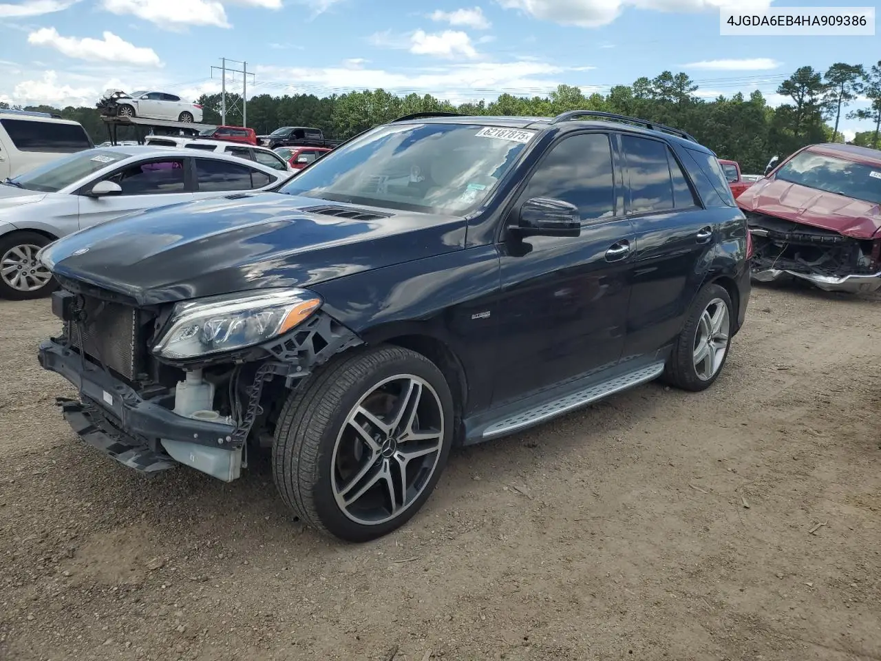 2017 Mercedes-Benz Gle 43 Amg VIN: 4JGDA6EB4HA909386 Lot: 62187875