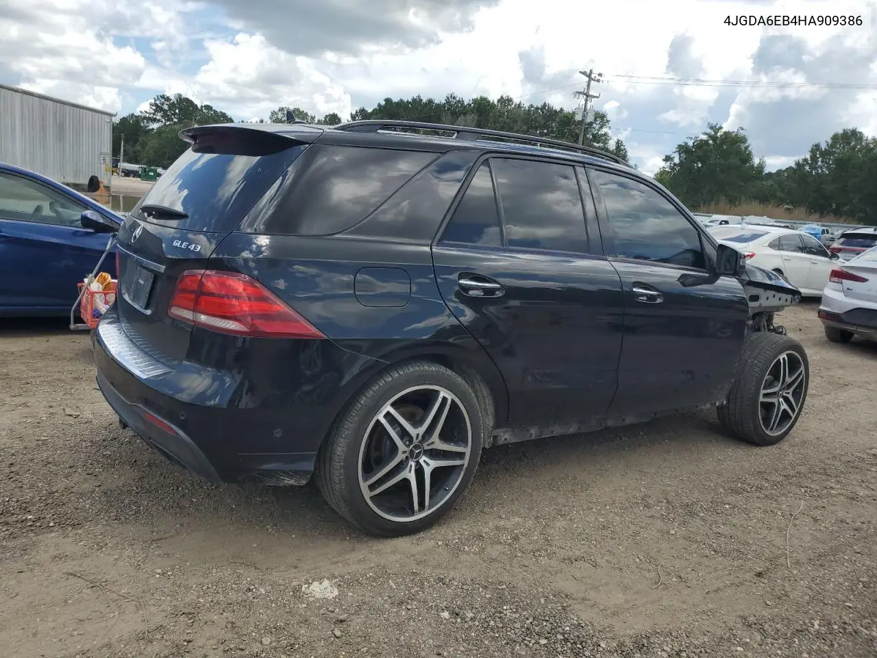 2017 Mercedes-Benz Gle 43 Amg VIN: 4JGDA6EB4HA909386 Lot: 62187875