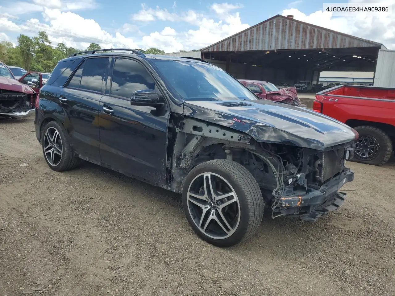 2017 Mercedes-Benz Gle 43 Amg VIN: 4JGDA6EB4HA909386 Lot: 62187875