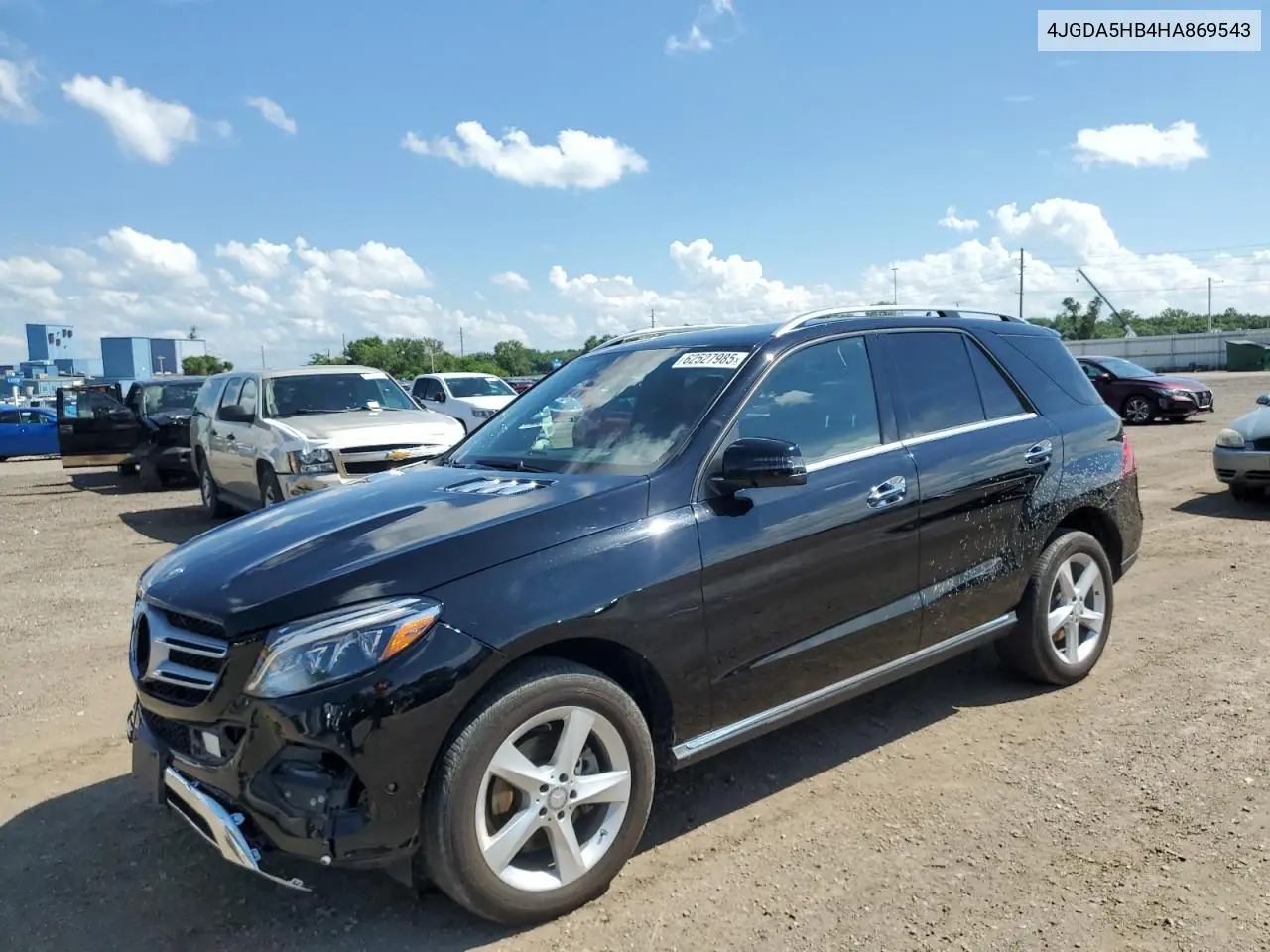 2017 Mercedes-Benz Gle 350 4Matic VIN: 4JGDA5HB4HA869543 Lot: 62527985
