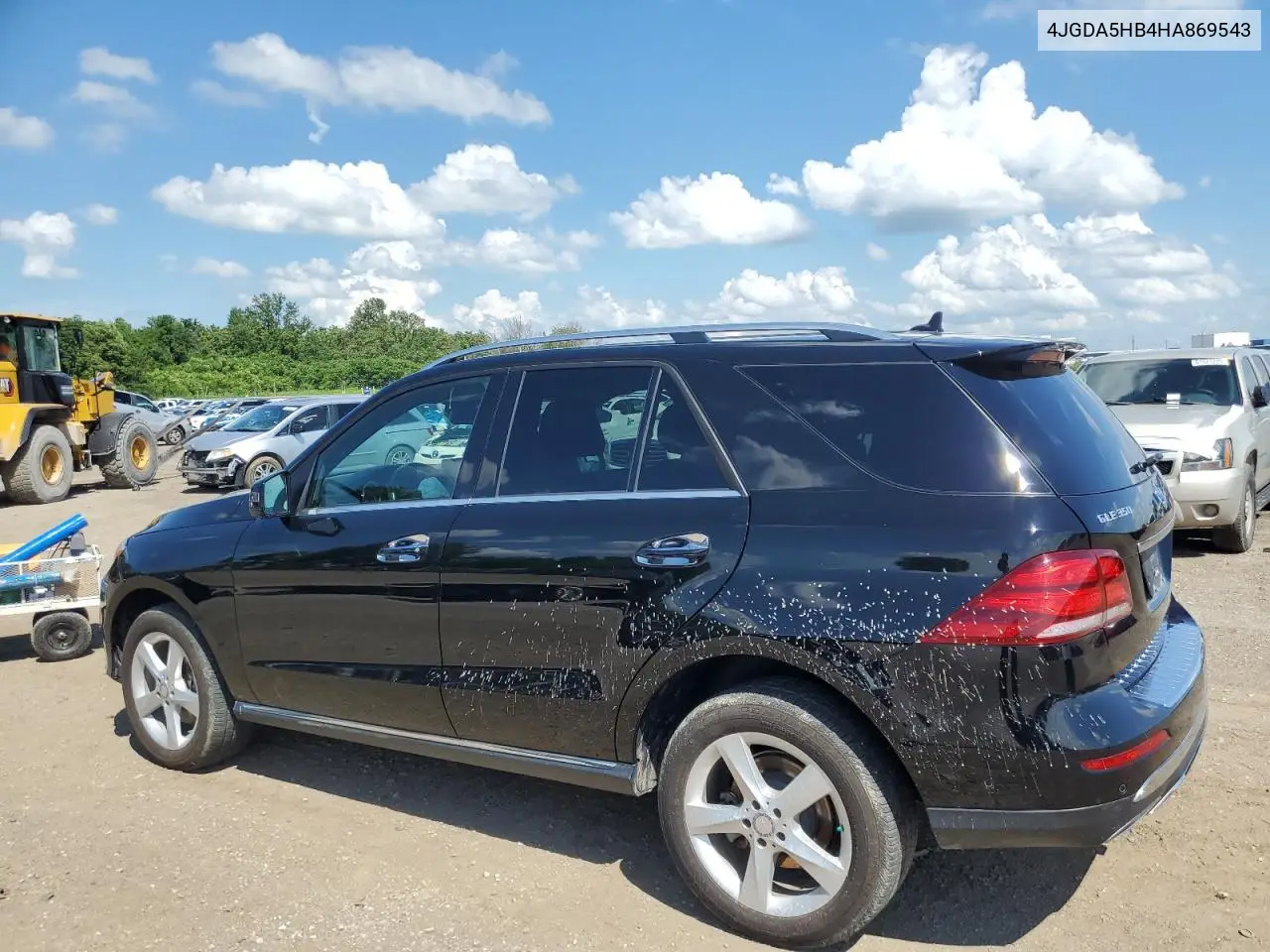 2017 Mercedes-Benz Gle 350 4Matic VIN: 4JGDA5HB4HA869543 Lot: 62527985