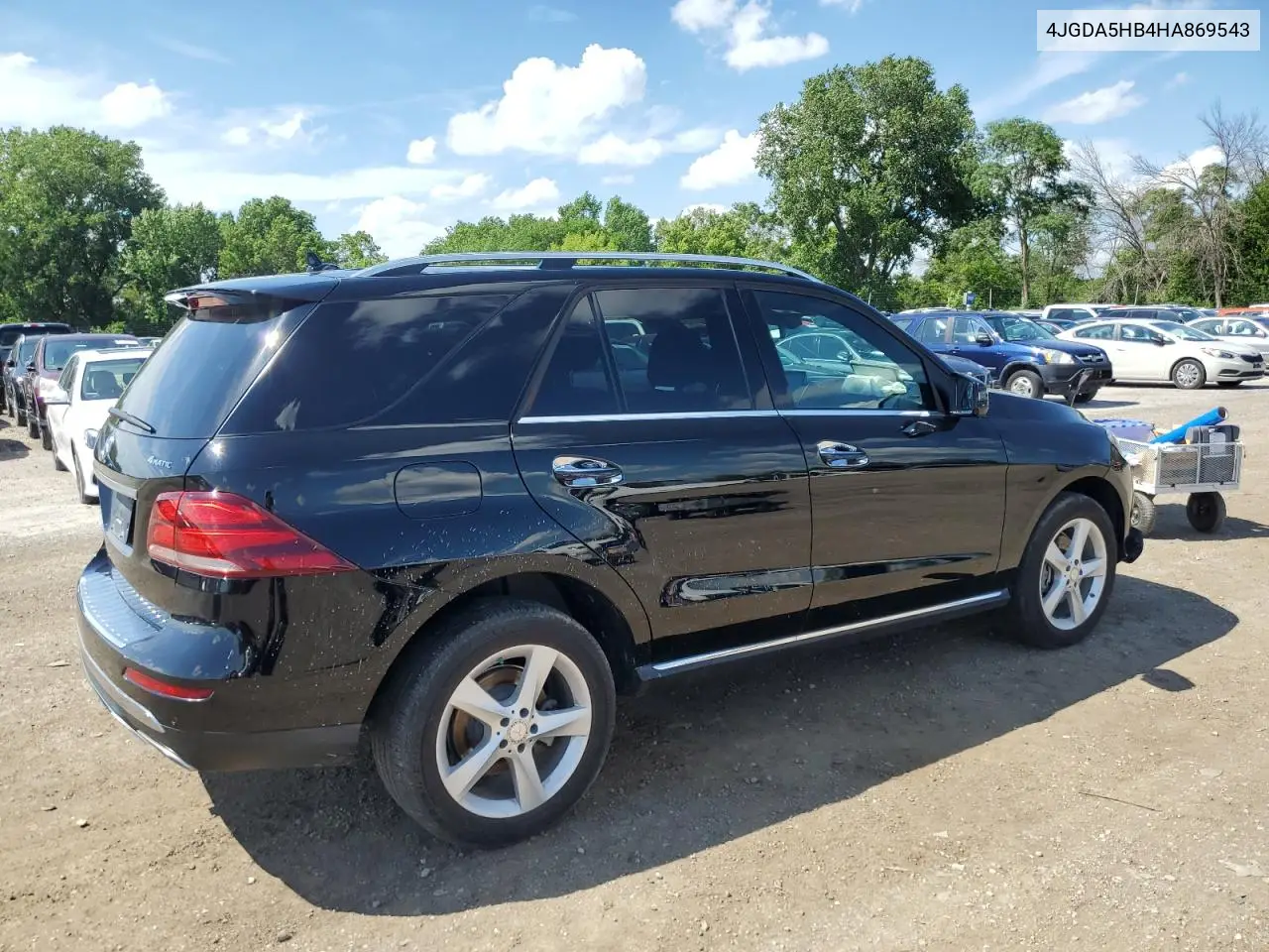 2017 Mercedes-Benz Gle 350 4Matic VIN: 4JGDA5HB4HA869543 Lot: 62527985