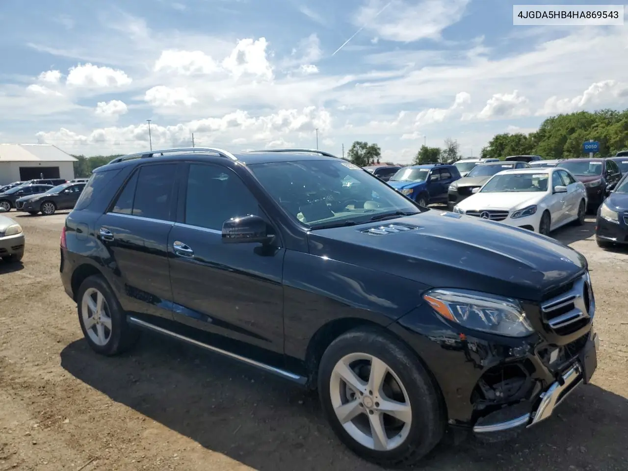 2017 Mercedes-Benz Gle 350 4Matic VIN: 4JGDA5HB4HA869543 Lot: 62527985