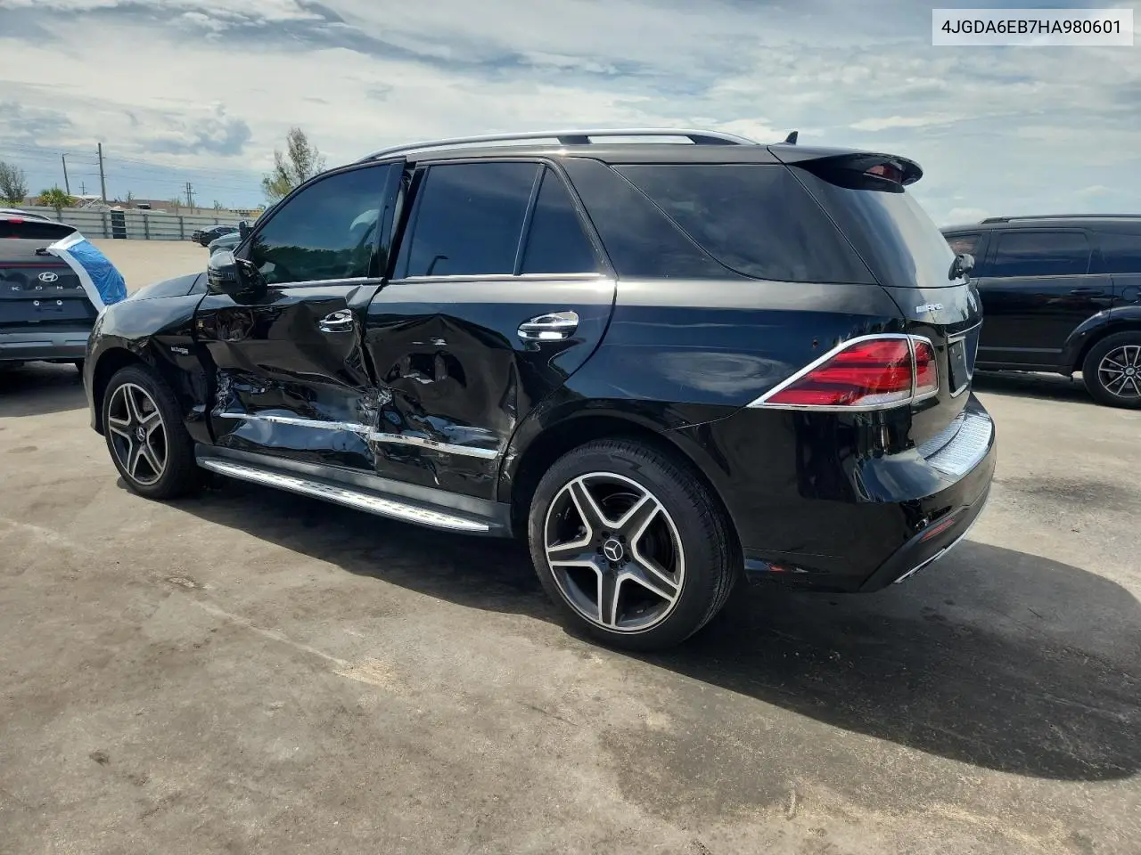 2017 Mercedes-Benz Gle 43 Amg VIN: 4JGDA6EB7HA980601 Lot: 62604325