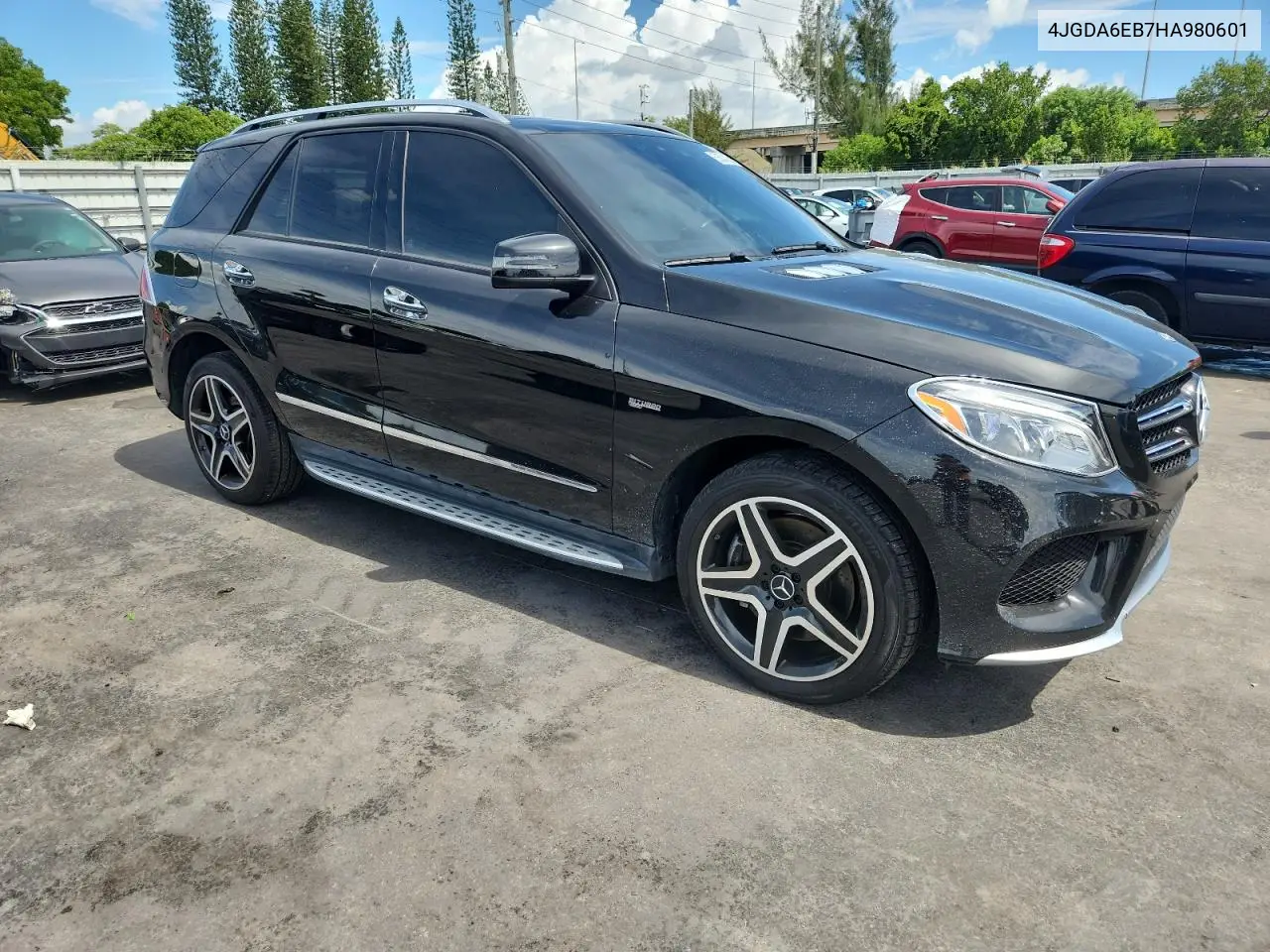 2017 Mercedes-Benz Gle 43 Amg VIN: 4JGDA6EB7HA980601 Lot: 62604325