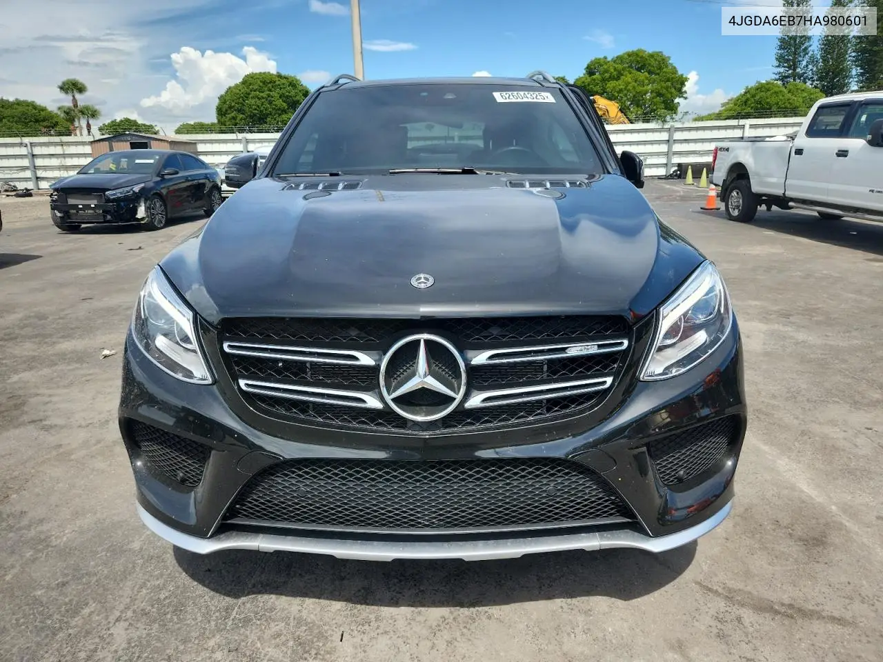 2017 Mercedes-Benz Gle 43 Amg VIN: 4JGDA6EB7HA980601 Lot: 62604325