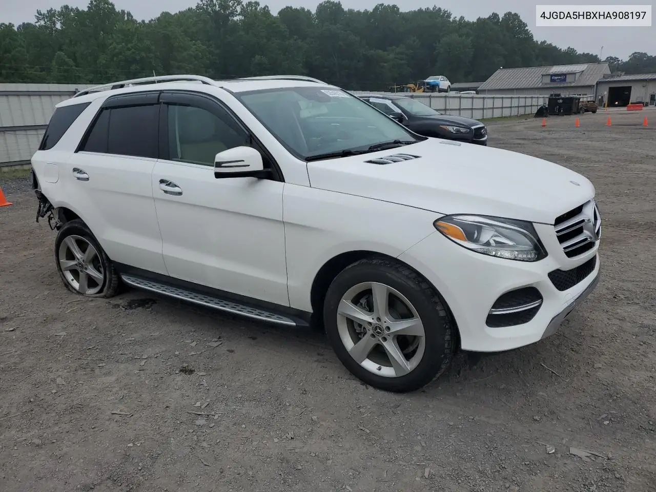 2017 Mercedes-Benz Gle 350 4Matic VIN: 4JGDA5HBXHA908197 Lot: 62640215