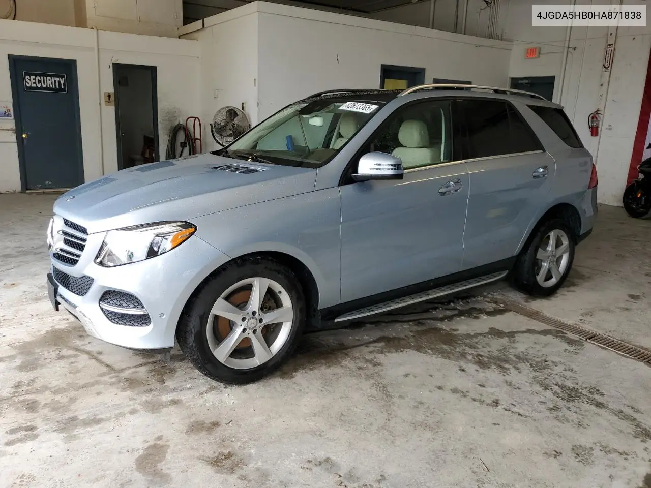2017 Mercedes-Benz Gle 350 4Matic VIN: 4JGDA5HB0HA871838 Lot: 62673365