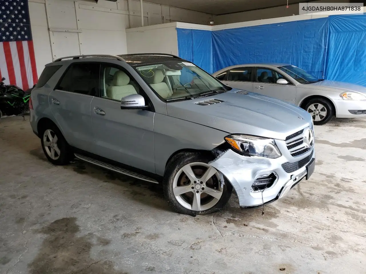 2017 Mercedes-Benz Gle 350 4Matic VIN: 4JGDA5HB0HA871838 Lot: 62673365