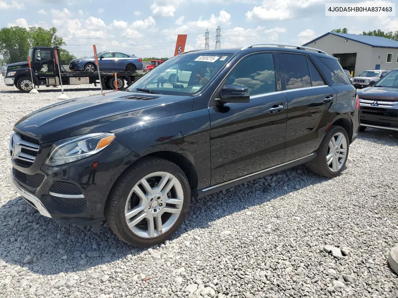 2017 Mercedes-Benz Gle 350 4Matic VIN: 4JGDA5HB0HA837463 Lot: 62689215