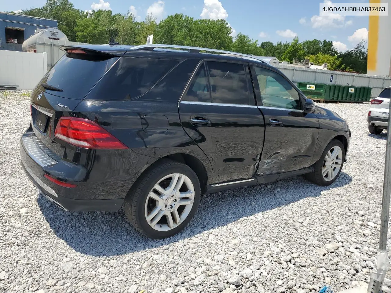 2017 Mercedes-Benz Gle 350 4Matic VIN: 4JGDA5HB0HA837463 Lot: 62689215