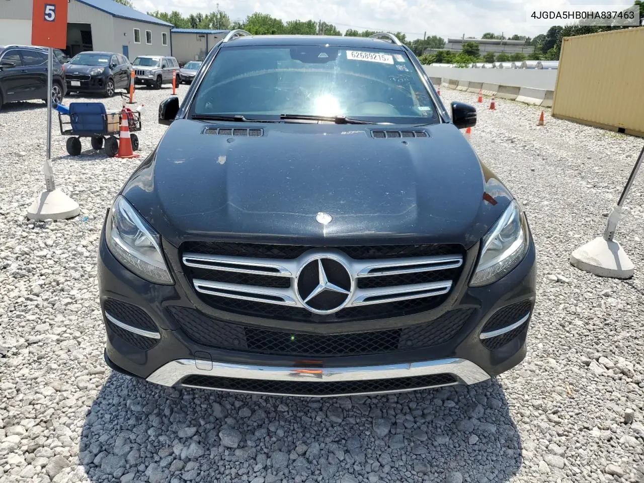 2017 Mercedes-Benz Gle 350 4Matic VIN: 4JGDA5HB0HA837463 Lot: 62689215